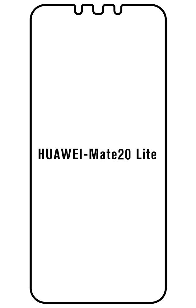 Film hydrogel Huawei Mate20 Lite - Film écran anti-casse Hydrogel