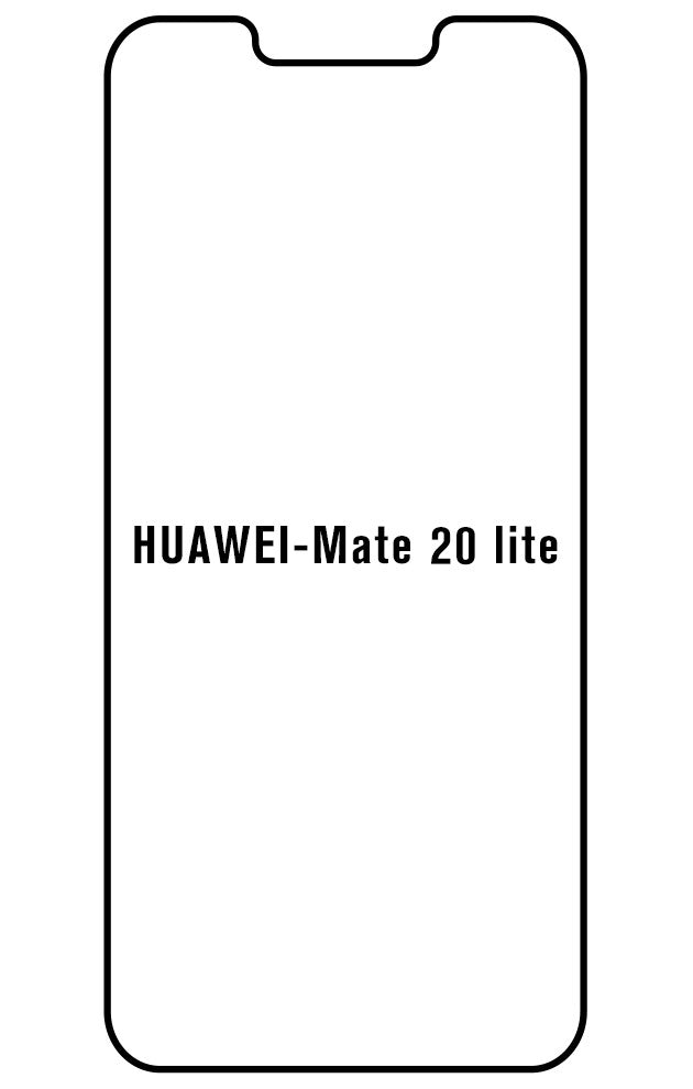 Film hydrogel Huawei Mate20 Lite - Film écran anti-casse Hydrogel