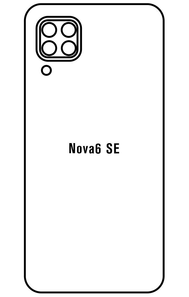 Film hydrogel Huawei Nova6 SE - Film écran anti-casse Hydrogel
