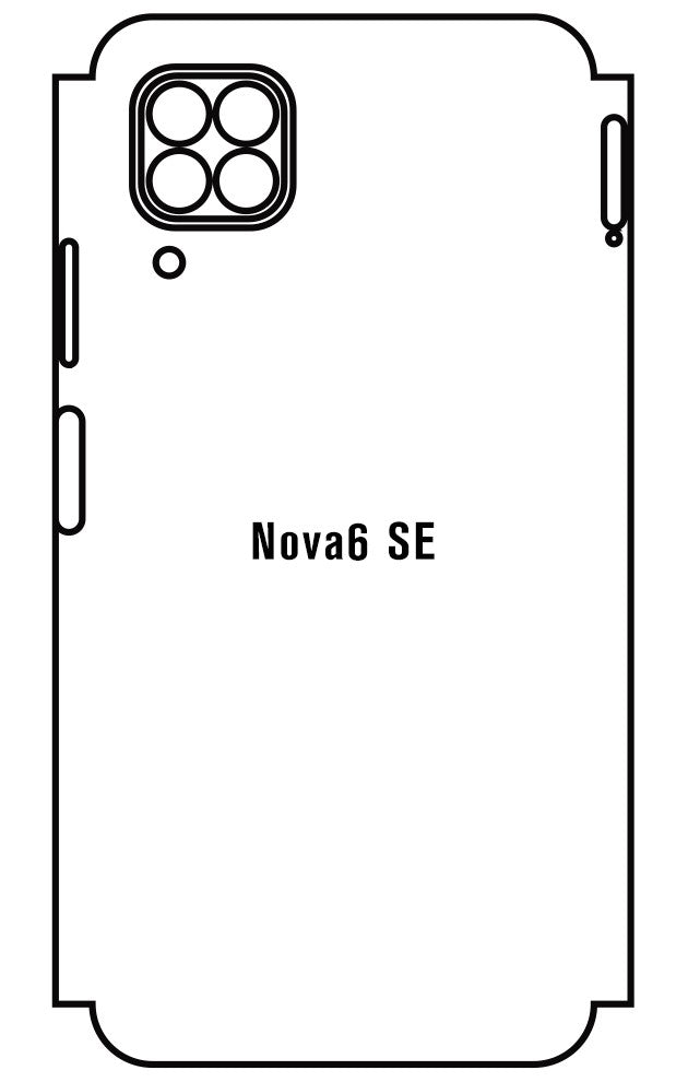 Film hydrogel Huawei Nova6 SE - Film écran anti-casse Hydrogel