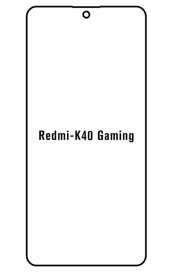 Film hydrogel Xiaomi Redmi K40 Game Enhanced Edition - Film écran anti-casse Hydrogel