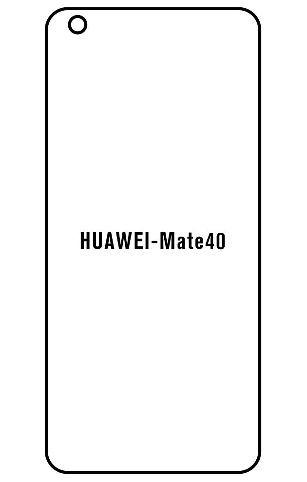 Film hydrogel Huawei Mate40 - Film écran anti-casse Hydrogel