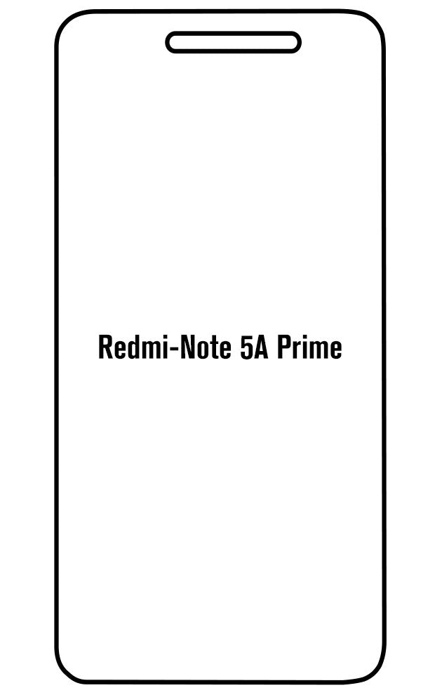 Film hydrogel Xiaomi Redmi Note 5A Prime - Film écran anti-casse Hydrogel