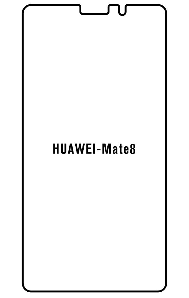 Film hydrogel Huawei Mate8 - Film écran anti-casse Hydrogel
