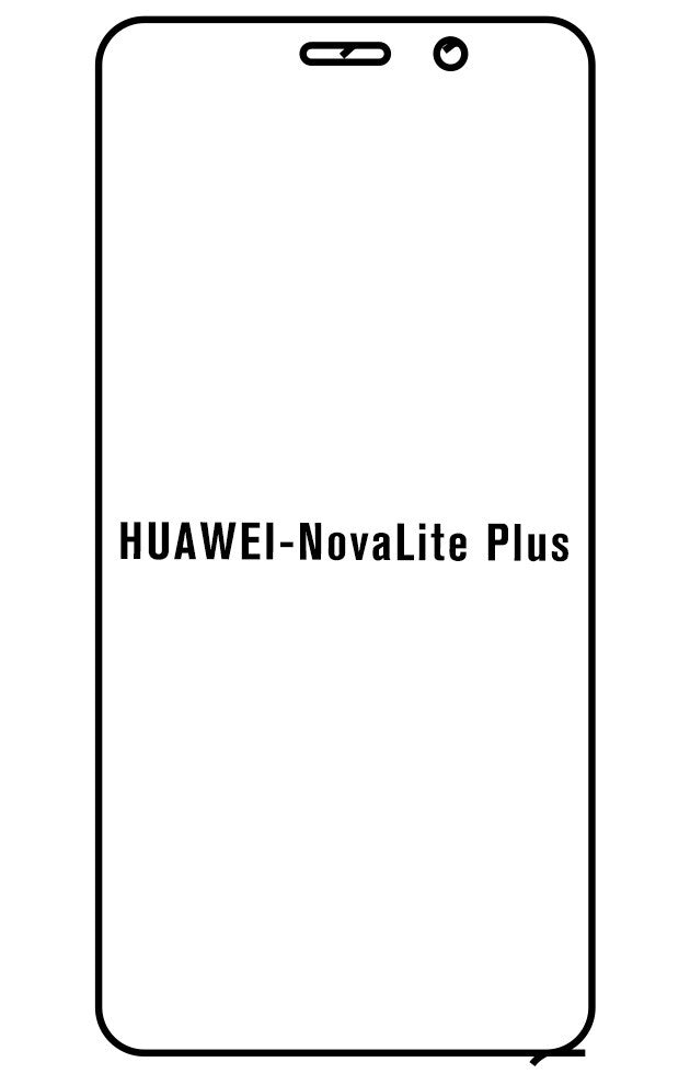 Film hydrogel Huawei Nova Lite Plus - Film écran anti-casse Hydrogel