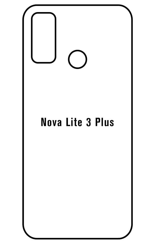 Film hydrogel Huawei Nova Lite 3 Plus - Film écran anti-casse Hydrogel