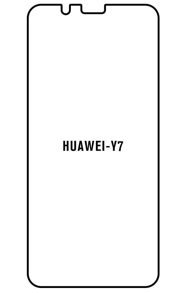 Film hydrogel Huawei Y7 2018 - Film écran anti-casse Hydrogel
