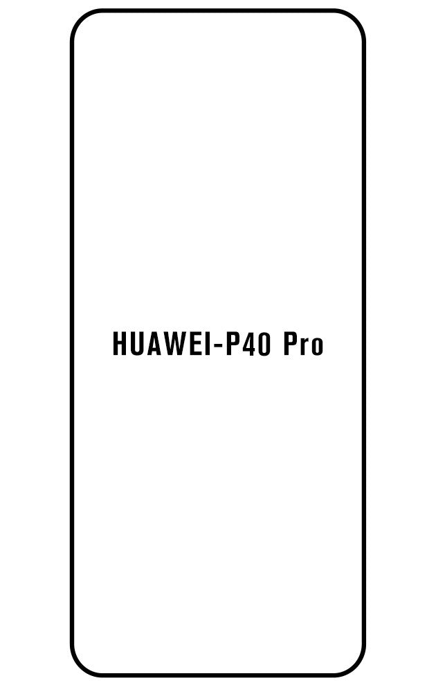 Film hydrogel Huawei P40 Pro - Film écran anti-casse Hydrogel