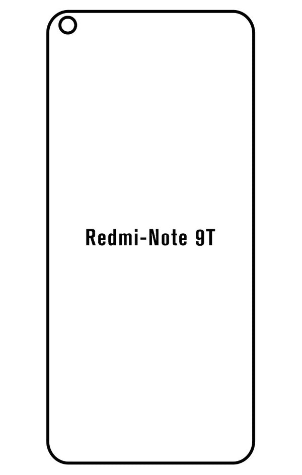Film hydrogel Xiaomi Redmi Note 9T - Film écran anti-casse Hydrogel