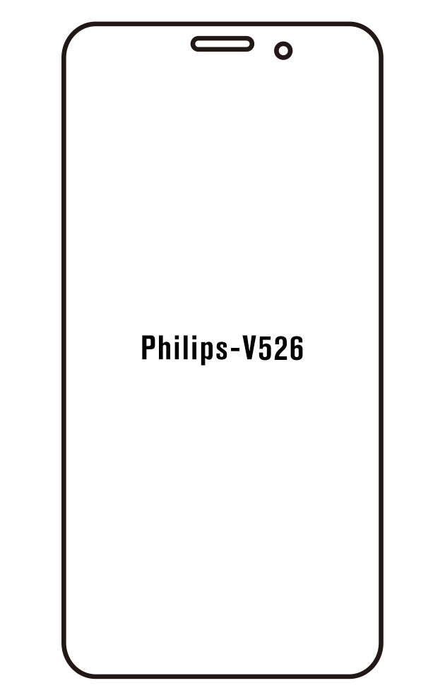Film hydrogel Philips V526 - Film écran anti-casse Hydrogel