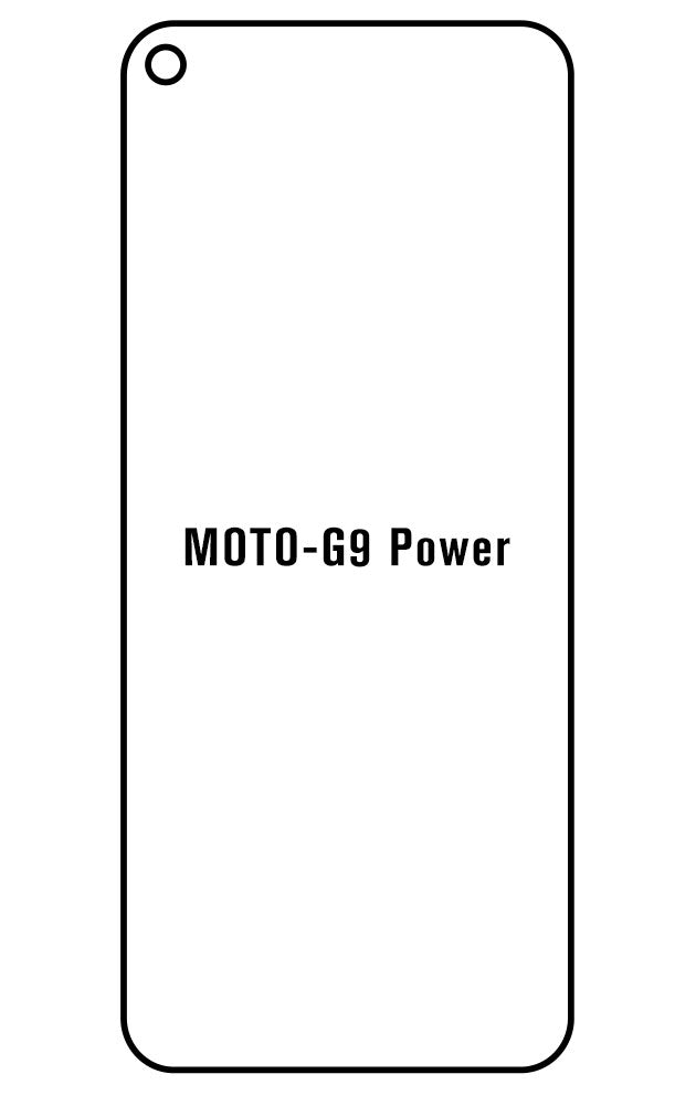 Film hydrogel Motorola G9 Power - Film écran anti-casse Hydrogel