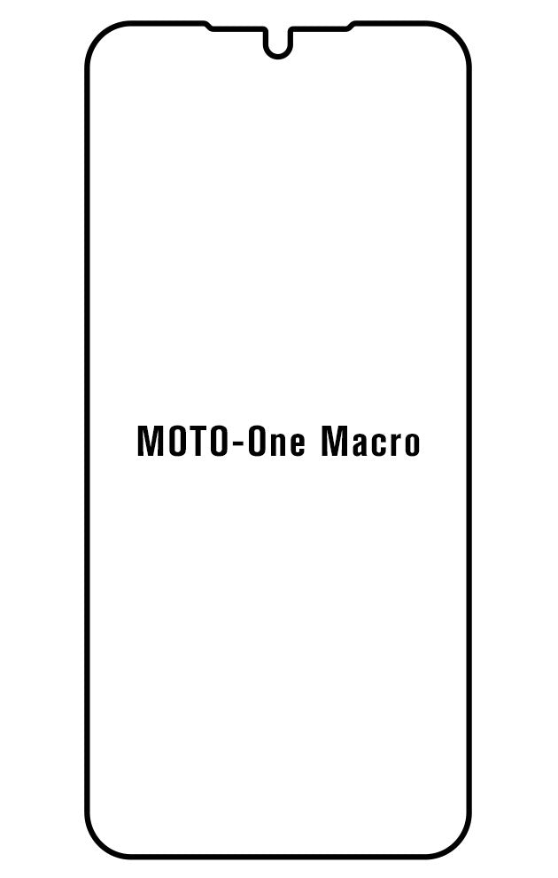 Film hydrogel Motorola One Macro - Film écran anti-casse Hydrogel