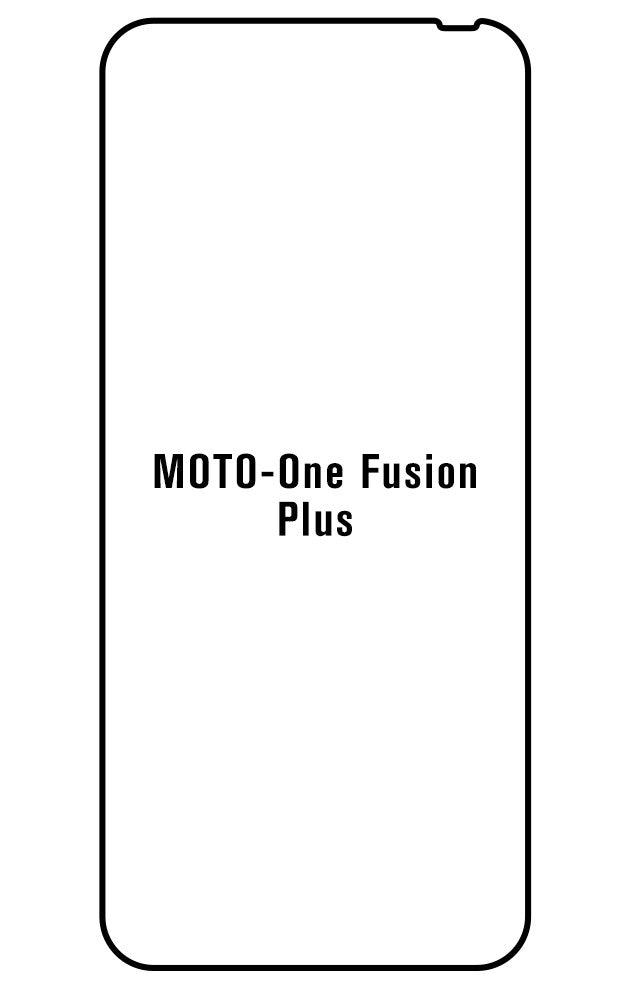 Film hydrogel Motorola One Fusion Plus - Film écran anti-casse Hydrogel