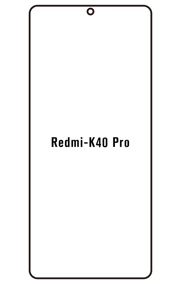 Film hydrogel Xiaomi Redmi K40 pro - Film écran anti-casse Hydrogel