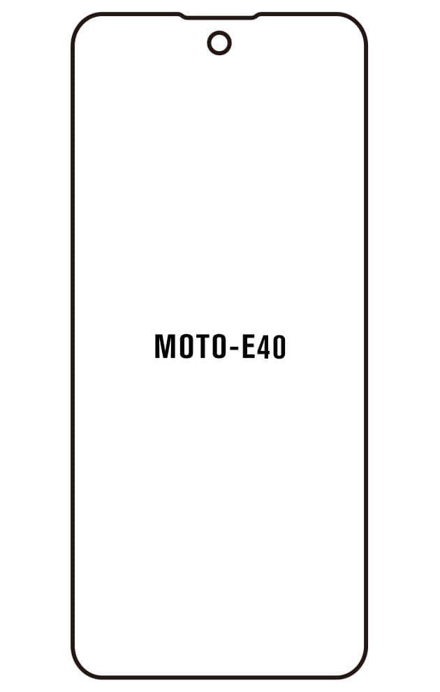 Film hydrogel Motorola E40 - Film écran anti-casse Hydrogel