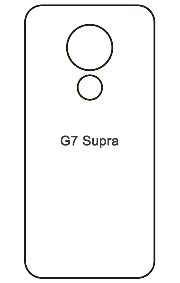 Film hydrogel Motorola G7 Supra - Film écran anti-casse Hydrogel