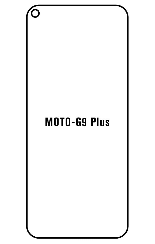 Film hydrogel Motorola G9 Plus - Film écran anti-casse Hydrogel