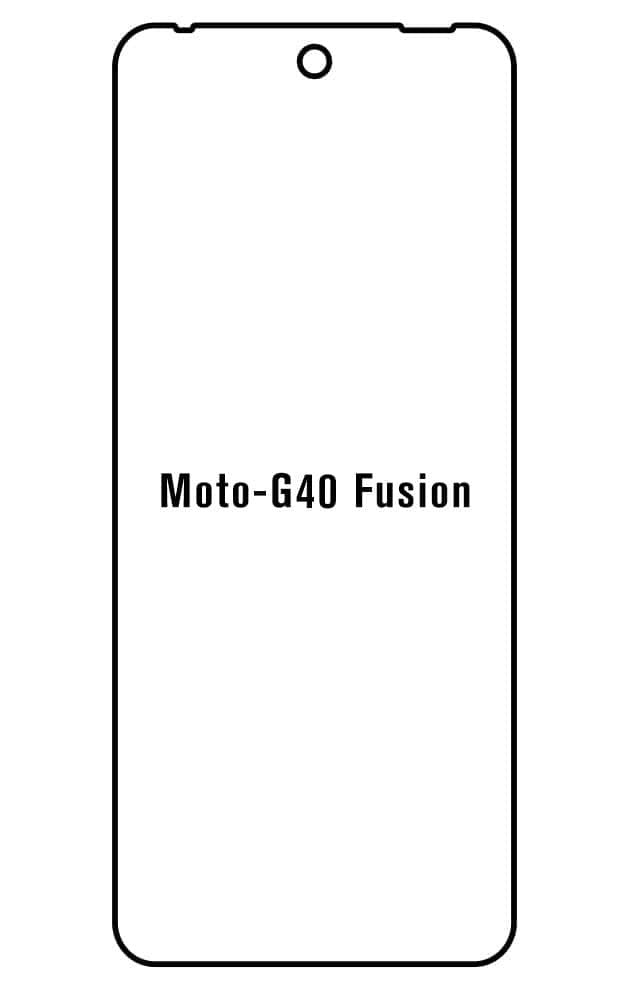 Film hydrogel Motorola G40 Fusion - Film écran anti-casse Hydrogel