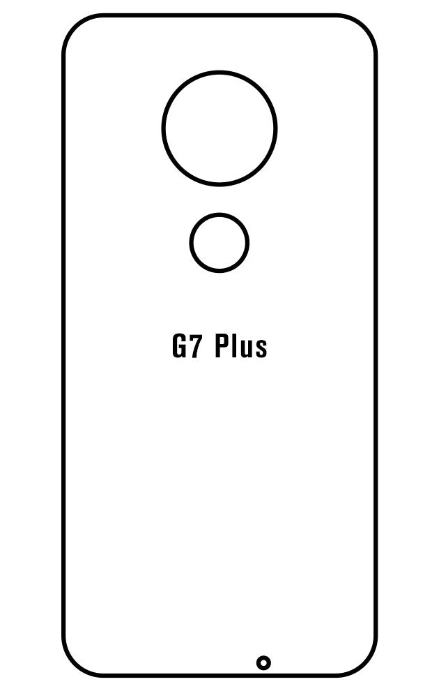 Film hydrogel Motorola G7 Plus - Film écran anti-casse Hydrogel