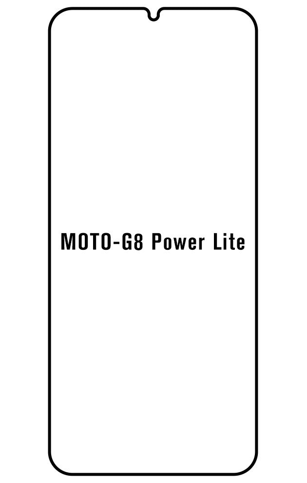 Film hydrogel Motorola G8 Power Lite - Film écran anti-casse Hydrogel