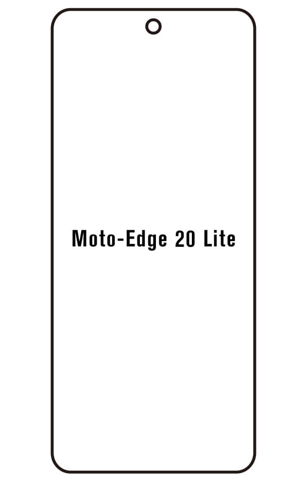 Film hydrogel Motorola Edge 20 Lite - Film écran anti-casse Hydrogel