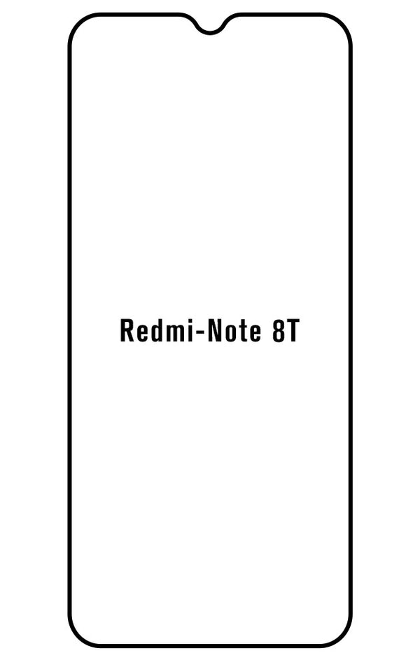 Film hydrogel Xiaomi Redmi Note 8T - Film écran anti-casse Hydrogel