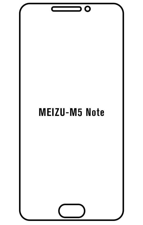Film hydrogel Meizu M5 Note - Film écran anti-casse Hydrogel