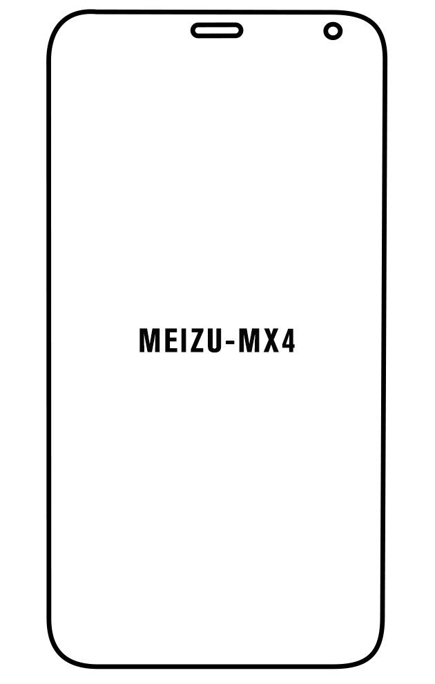 Film hydrogel Meizu MX4 - Film écran anti-casse Hydrogel