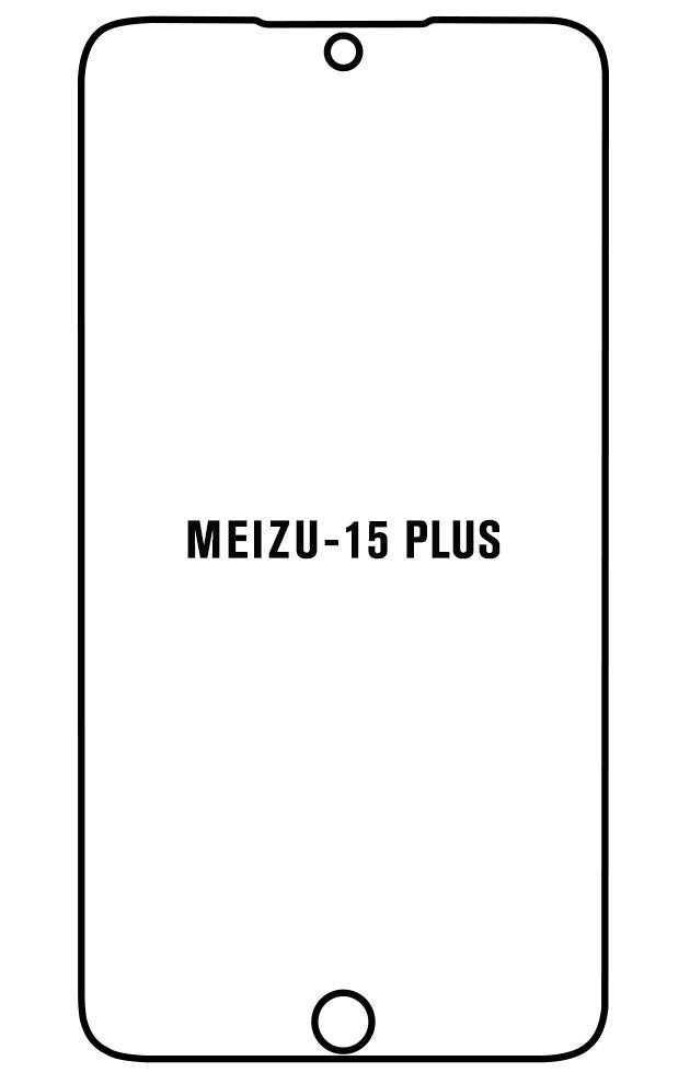 Film hydrogel Meizu 15 PLUS - Film écran anti-casse Hydrogel