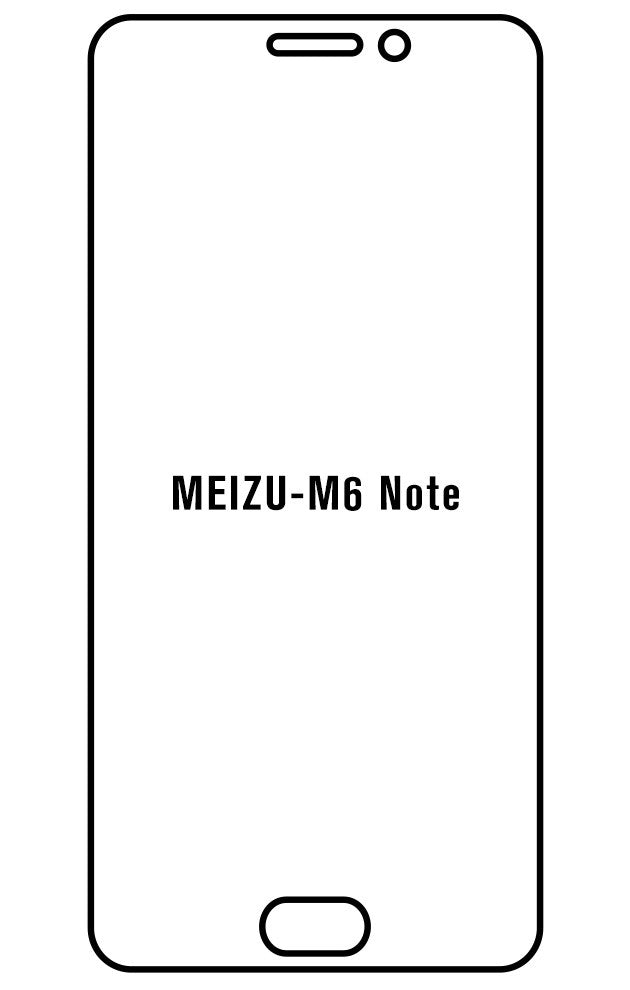 Film hydrogel Meizu M6 Note - Film écran anti-casse Hydrogel