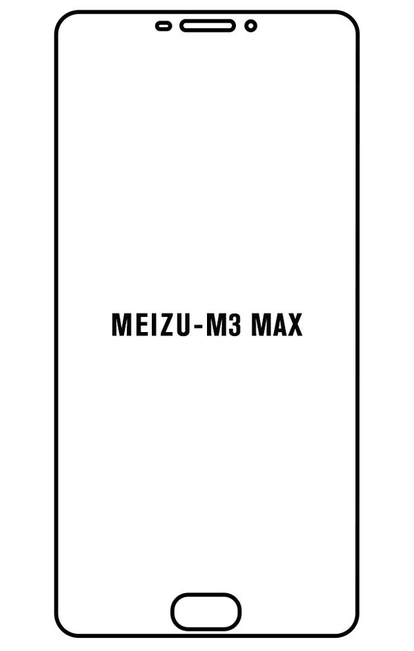 Film hydrogel Meizu M3 MAX - Film écran anti-casse Hydrogel