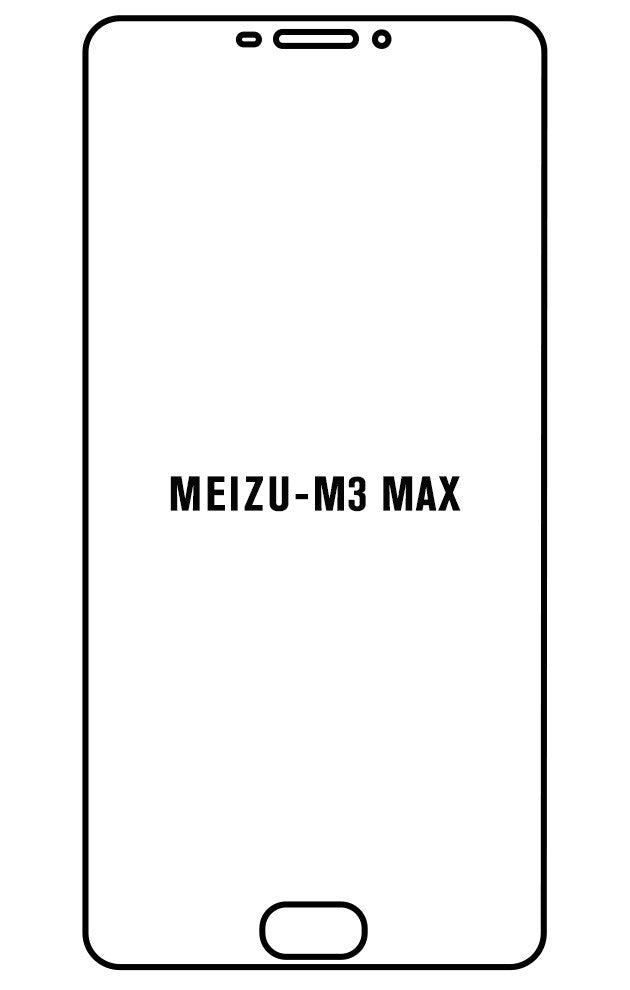 Film hydrogel Meizu M3 MAX - Film écran anti-casse Hydrogel