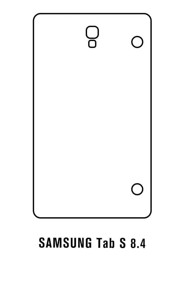 Film hydrogel pour écran Samsung Galaxy Tab S 8.4 (2014) (SM-T705 - SM-T700)
