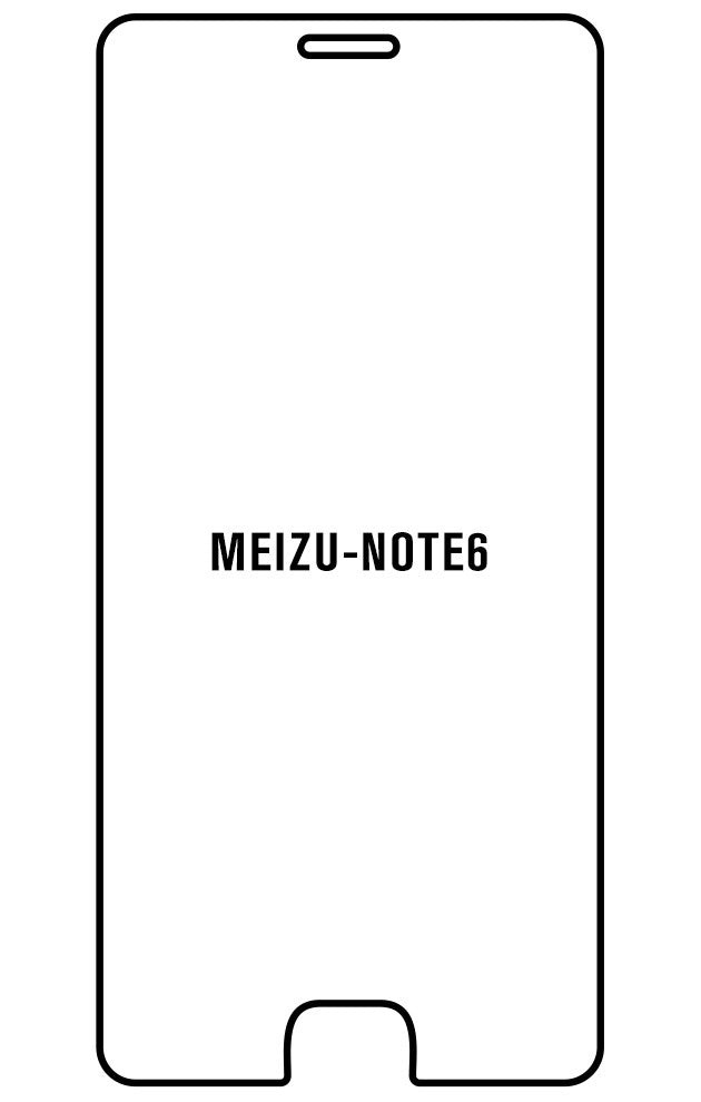 Film hydrogel Meizu NOTE6 - Film écran anti-casse Hydrogel
