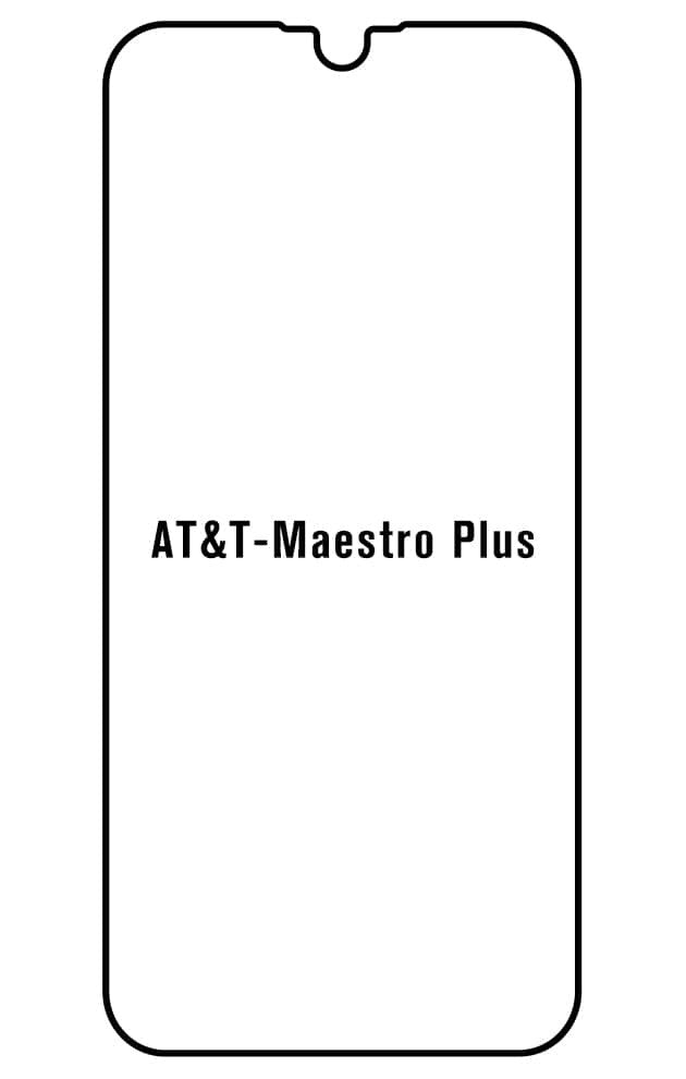 Film hydrogel pour écran AT&T Maestro Plus (V350U)