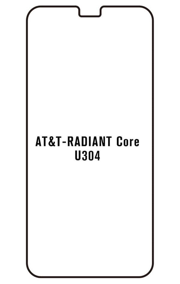 Film hydrogel pour écran AT&T Radiant Core (U304AA)