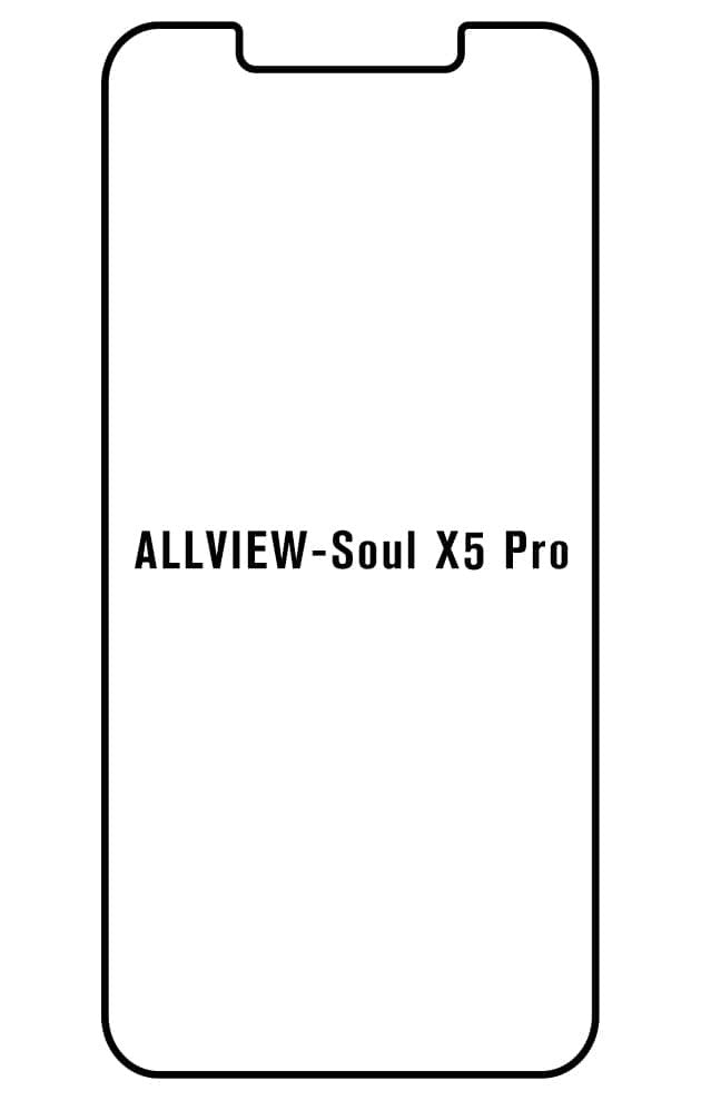 Film hydrogel pour écran Allview Soul X5 Pro