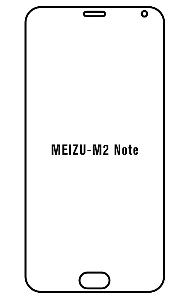 Film hydrogel Meizu M2 note（Note2） - Film écran anti-casse Hydrogel