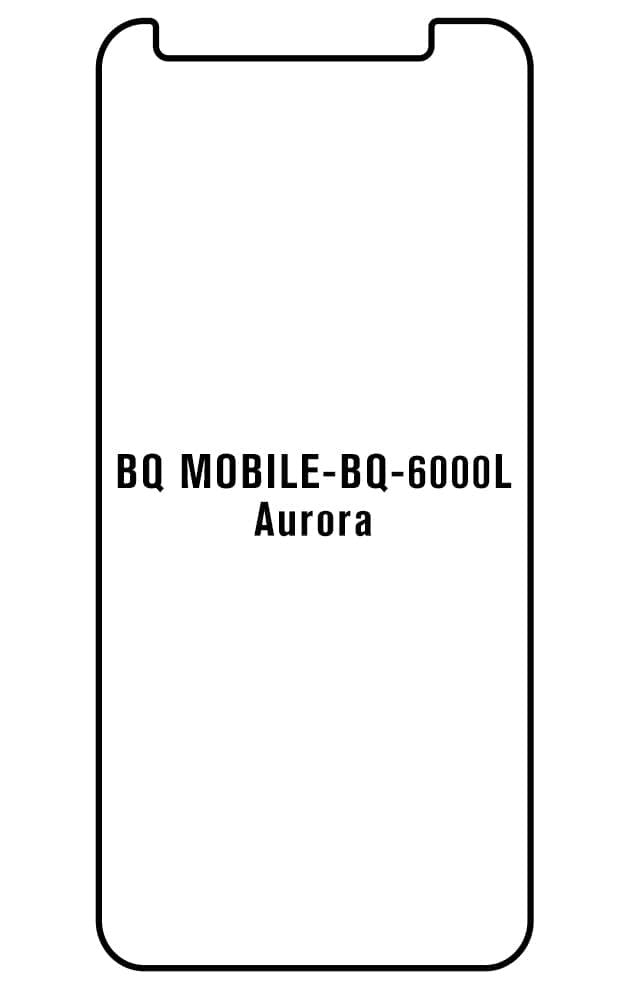 Film hydrogel pour écran BQ Mobile BQ 6000L Aurora