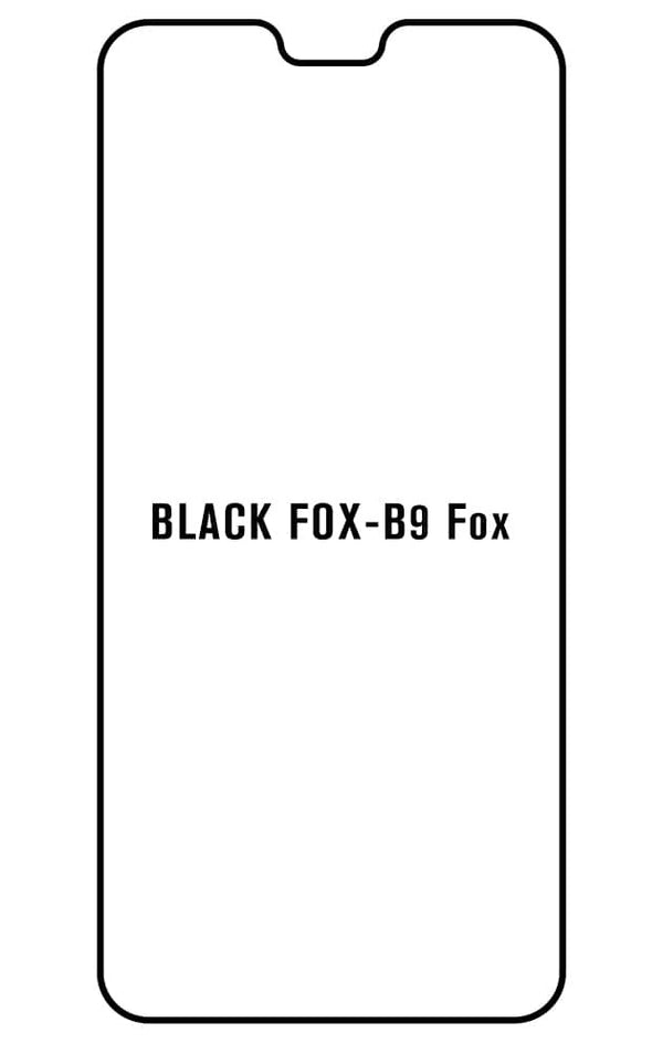Film hydrogel pour Black Fox B9 Fox