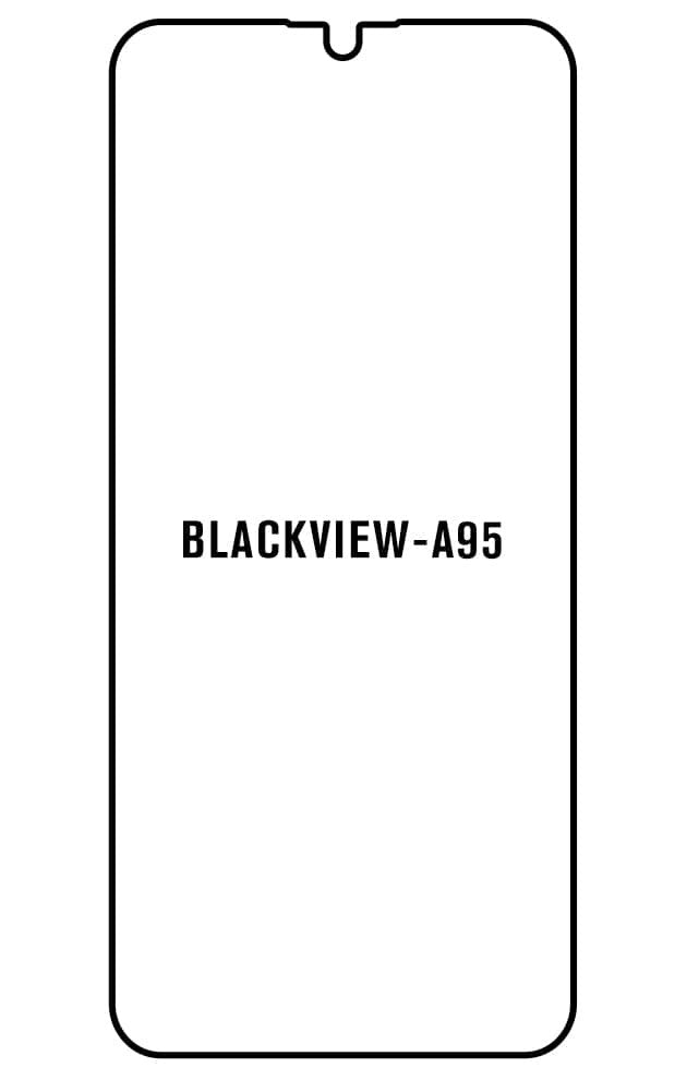 Film hydrogel pour écran Blackview A95
