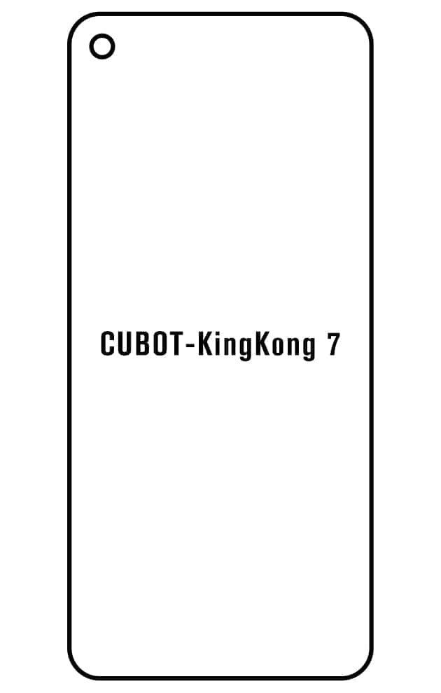 Film hydrogel pour écran Cubot KingKong 7