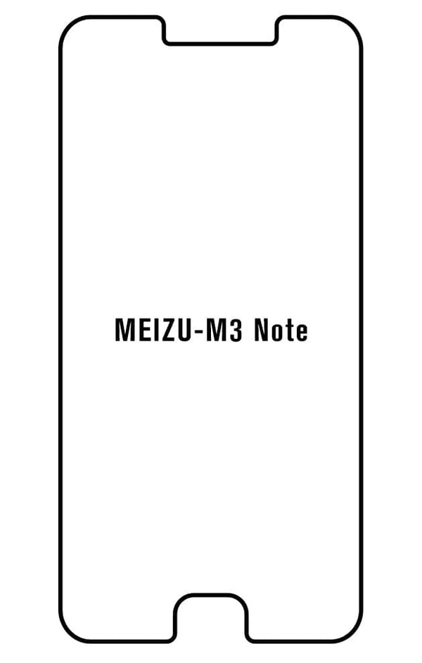 Film hydrogel Meizu M3 Note（Note3） - Film écran anti-casse Hydrogel