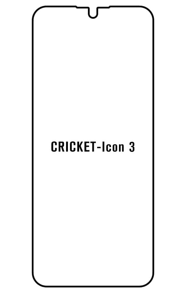 Film hydrogel pour Cricket Icon 3