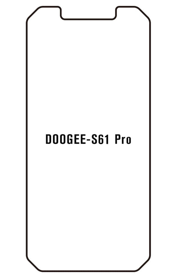 Film hydrogel pour écran Doogee S61 Pro