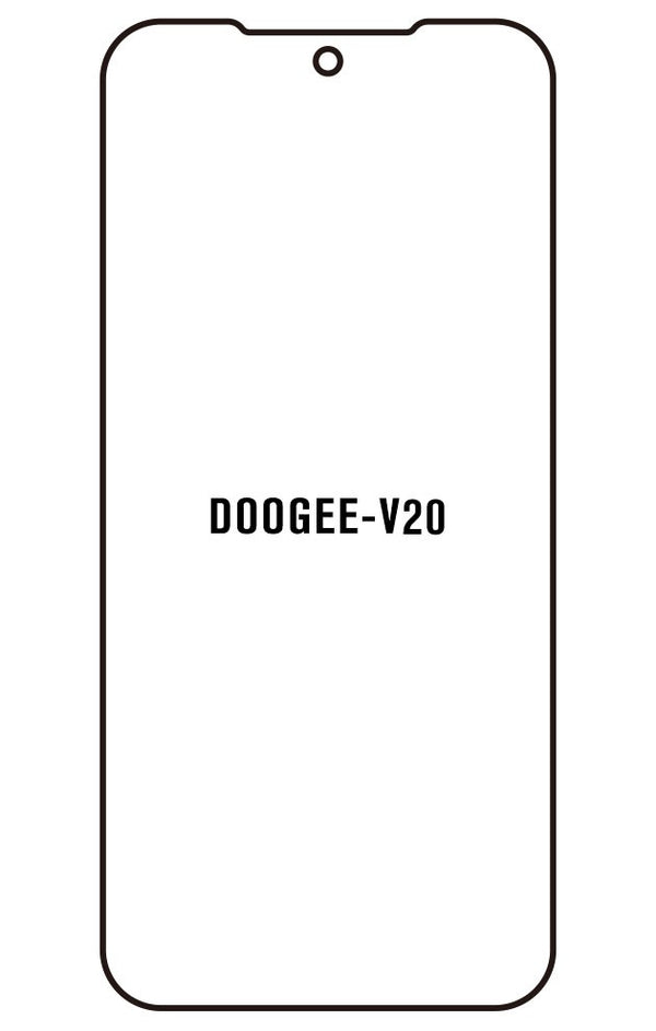 Film hydrogel pour écran Doogee V20