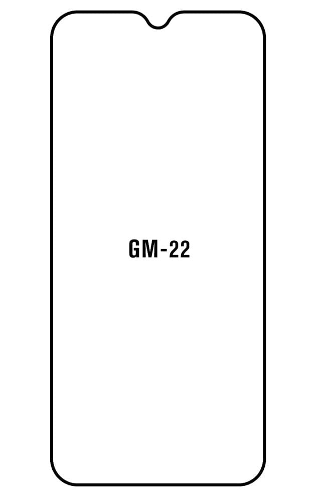 Film hydrogel pour General Mobile (GM) GM 22