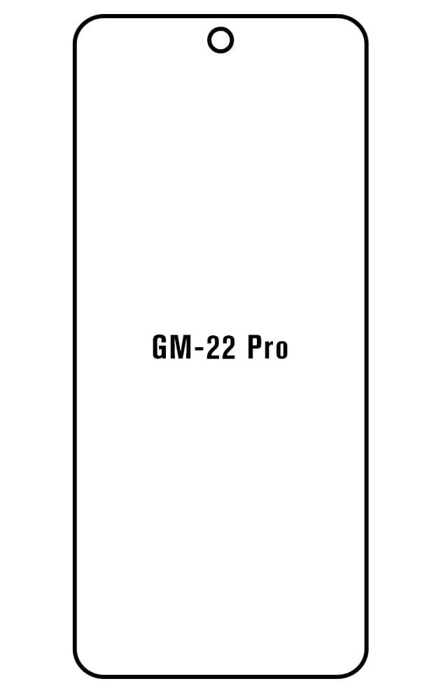 Film hydrogel pour General Mobile (GM) GM 22 Pro