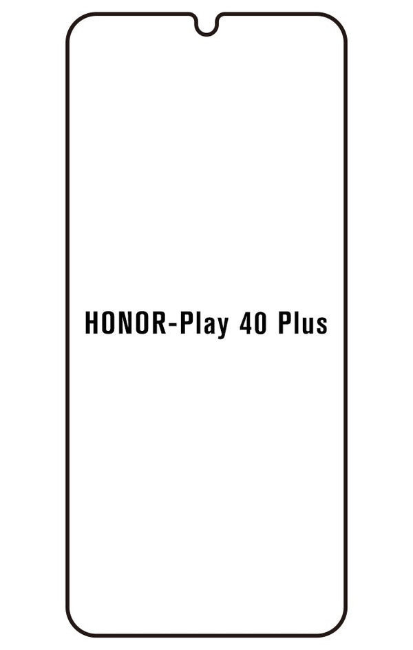 Film hydrogel pour écran Honor Play 40 Plus