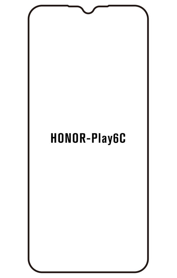 Film hydrogel pour écran Honor Play 6C